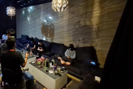 285 people probed by police after raids on unlicensed 'KTV-concept' outlets