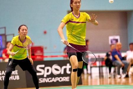 Lim Ming Hui wins badminton double at National Open C'ships