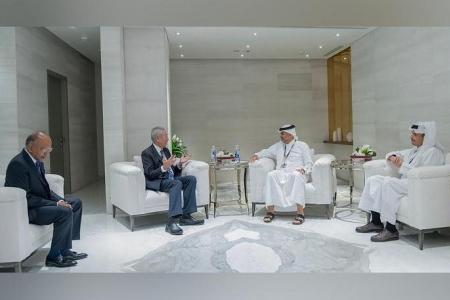 Singapore ministers meet leaders in Qatar, offer congratulations on successful hosting of World Cup