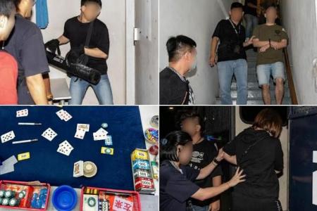 21 suspects hauled up for illegal gambling activities