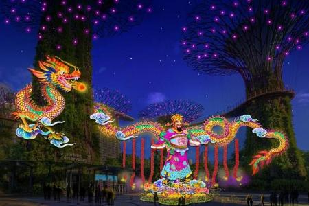 Firecrackers, avatar and dragon to greet visitors at River Hongbao