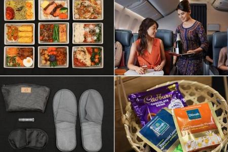 More meal choices, bigger portions in SQ's premium economy 