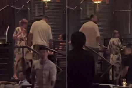 Taylor Swift and boyfriend Travis Kelce spotted at restaurant Koma Singapore and mall 