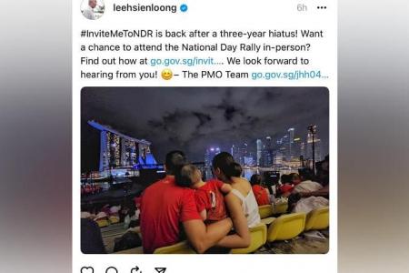 PM Lee launches online contest for invites to National Day Rally on new Meta app Threads