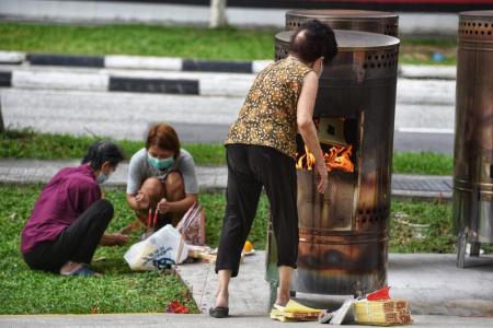 Complaints over joss paper burning during Chinese New Year fell 70 per cent