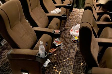 Cinema operators report rise in littering, as theatres return to full capacity