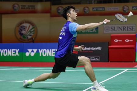 Loh Kean Yew falls short in Badminton Asia C’ships final, losing to Indonesian world No. 2