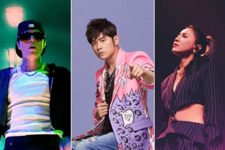 From Justin Bieber to Jay Chou, here are the music stars coming to Singapore