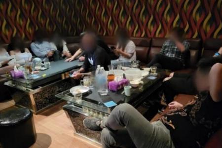 97 people being investigated after police raid on unlicensed KTV-concept establishment in Syed Alwi Road