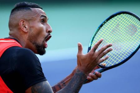 Kyrgios apologises for outburst after Indian Wells loss to Nadal