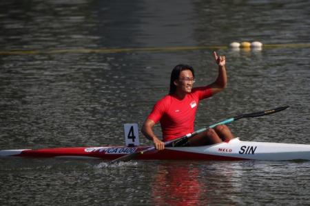 SEA Games: Singapore kayaker Lucas Teo claims first gold in Hanoi