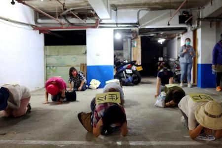 From subway stations to shopping malls, Taiwan prepares its air-raid shelters