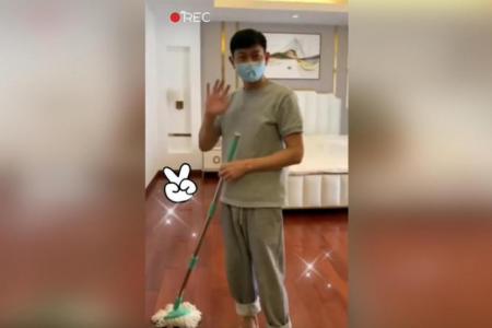 Video of Andy Lau doing housework goes viral with 3.7m views