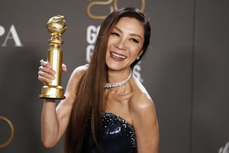 Golden Globes: Michelle Yeoh wins best actress in musical/comedy 