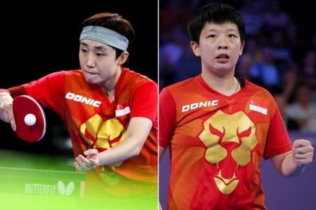 Feng, Zeng make table tennis women's singles final an all-Singapore affair