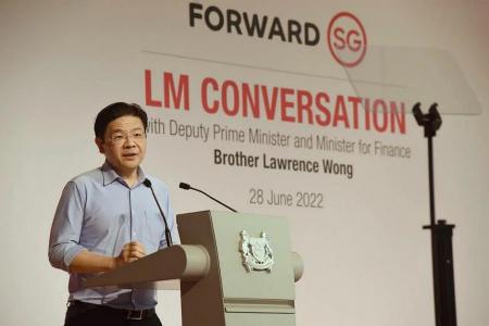 Lawrence Wong launches 'Forward S'pore' to set out roadmap for a society that 'benefits many, not a few'
