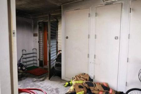 5 taken to hospital after fire breaks out in Tampines flat  