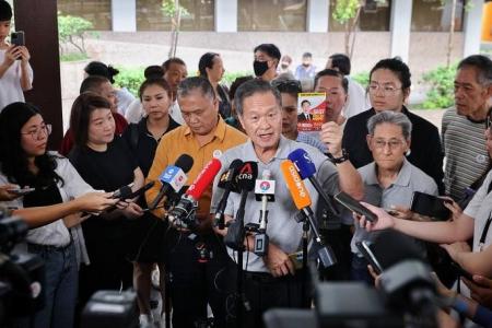Tan Kin Lian says support from opposition leaders does not politicise presidential election