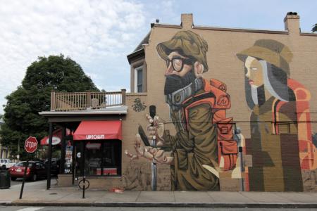 The Migration, Richmond Mural Project, Richmond, Virginia, USA, 2015