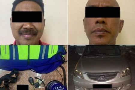 Johor police nab two over fake cops chasing S’pore travellers