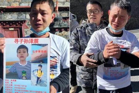 Singer Richie Jen makes plea for a father in China looking for his missing son