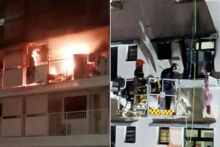 Fatal Bukit Batok fire ‘likely caused by cigarette embers that ignited items outside flat’