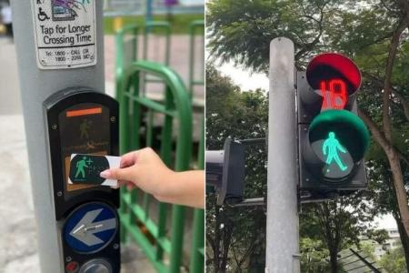 New traffic signals to beep 24/7 in Tampines and Bedok