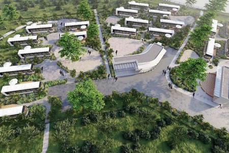 New resort at Changi Village to be built out of old buses