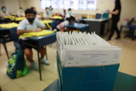 Challenging questions in PSLE capped at 15% each year: MOE director-general