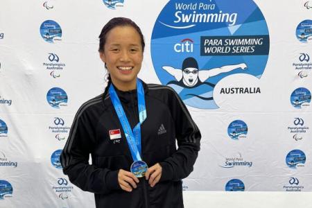 Singapore clinch two golds, one bronze on first day of Citi Para Swimming World Series Australia