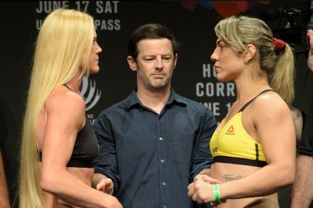 Holly Holm and Bethe Correia