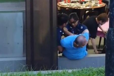 Man, 71, arrested for allegedly injuring police officers in Teck Whye