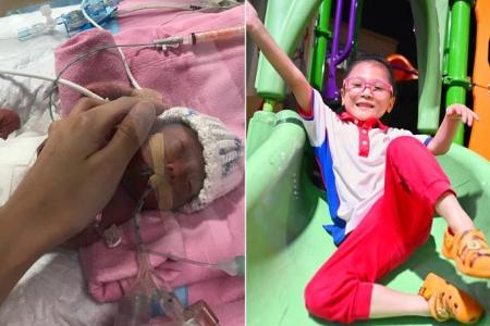 S'pore baby born at 22 weeks defies the odds, now a healthy five-year-old 
