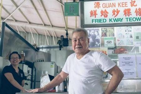Elderly couple who run Michelin Bib Gourmand-listed char kway teow stall in Ghim Moh retire