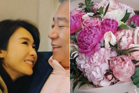 Former HK actress Gigi Lai shares rare snap with hubby on 13th wedding anniversary