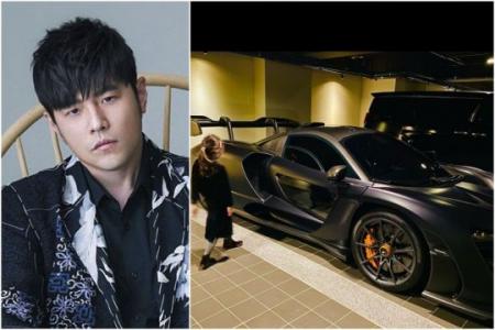 Singer Jay Chou drives daughter to piano exam in $3m sports car