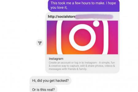 'This took a few hours to make': Instagram scam offers users gift, then steals their account via linked website