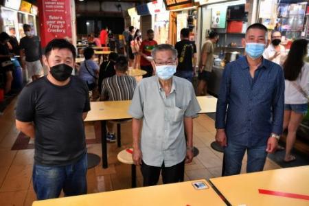 7 hawkers lauded for putting out fire at Old Airport Road Food Centre stall