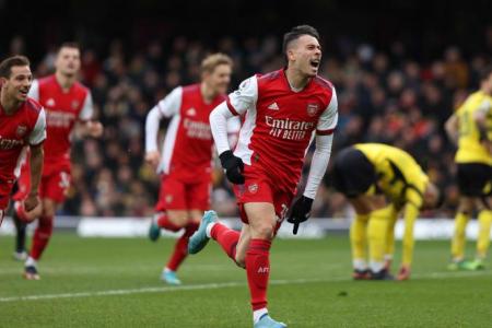 Arsenal get big boost for top-four finish after 3-2 win over Watford
