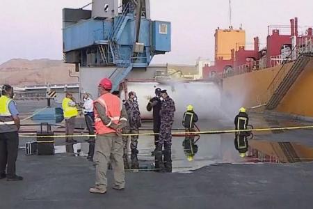 Chlorine gas leak kills 12, injures 251 at Jordan port