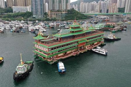 Hong Kong floating restaurant Jumbo sinks in South China Sea