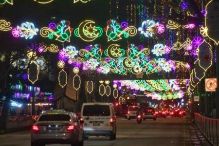 Geylang Serai glitters with lights for Hari Raya as bazaar returns after 2-year hiatus