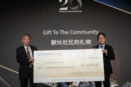 ComfortDelGro donates $200,000 to help seniors
