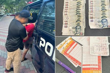 Police raids round up 55 people for vice, contraband, including a 14-year-old