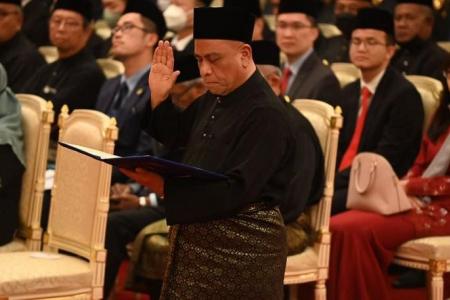 Malaysia GE: Perak swears in new state Cabinet