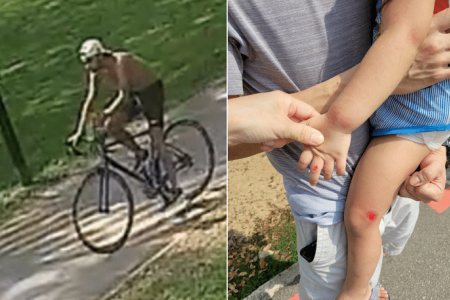 Police appeal for information on cyclist who crashed into woman and toddler in East Coast Park
