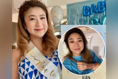Pregnant Stella Ng hospitalised with severe gastroenteritis
