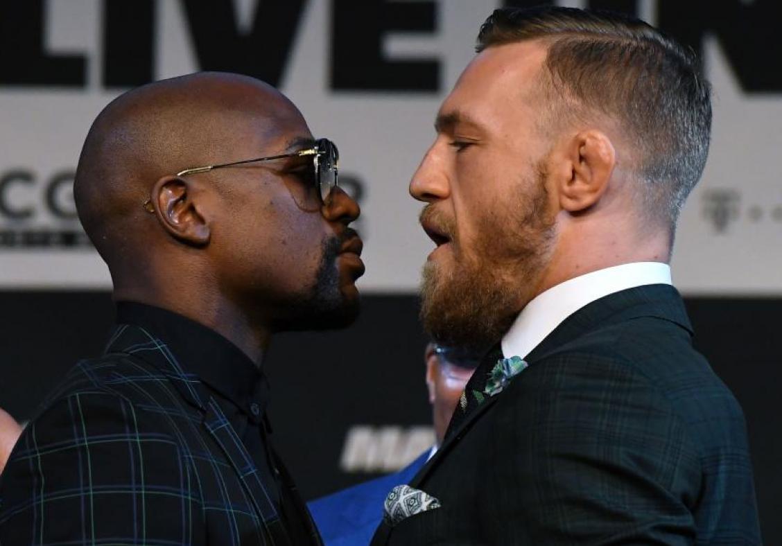 More verbal blows between Floyd Mayweather and Conor McGregor before the real show