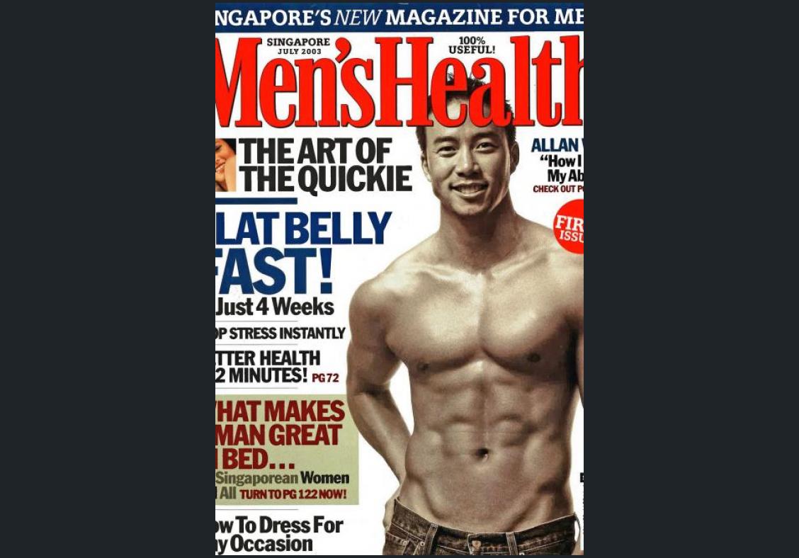 Allan Wu back on Men's Health cover after 15 years, as fit as ever