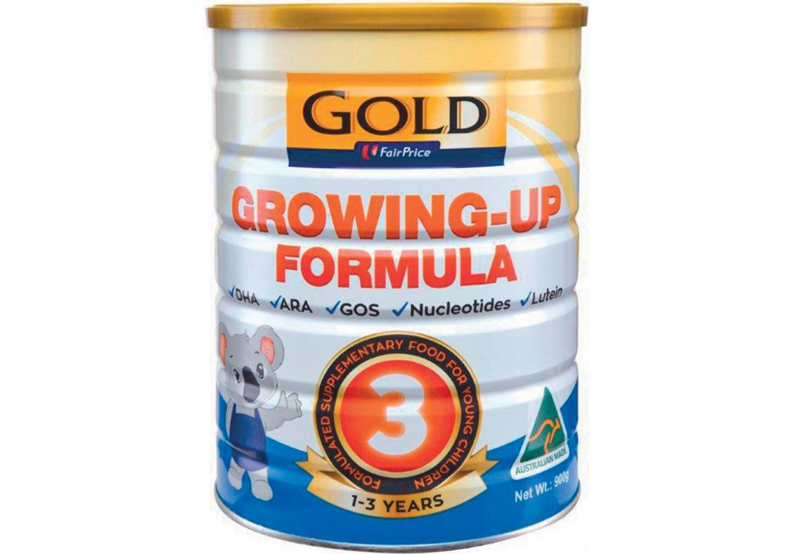 Go for Fairprice Gold when it comes to formula milk